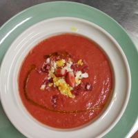 soup at Divi in Mallorca