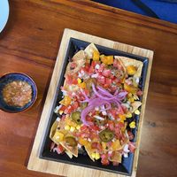 Vegan tortilla chips  at Hanoi Taco Bar in Hanoi