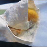 Nugget Wrap at Veganland in Neuss