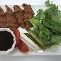 Cigköfte Salat at Veganland in Neuss