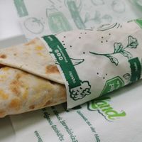 Vegan lamacun at Veganland in Neuss