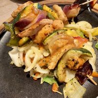 Vegan fajitas  at Chiquito in Aberdeen