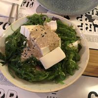  tofu salad  at Asian Ways in Barcelona