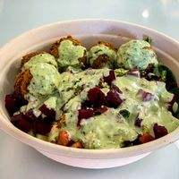   at Hummus Republic in Burbank