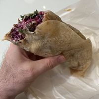 Falafel wrap  at Hummus Republic in Burbank