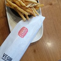 Shawarma wrap with chips at Ziggy's Eatery in South Melbourne