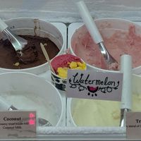 Italian ices at Elevated Ice Cream Co in Port Townsend