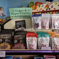 jerky and candy at Elevated Ice Cream Co in Port Townsend
