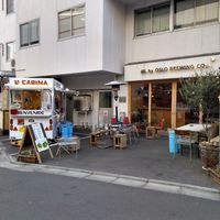 Truck by the bar at La Cabina - Food Truck in Tokyo