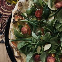 Wegańska pizza  at OCH in Ochotnica Dolna