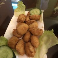 Chicken pieces - very yummy!!  at Blessed Vegetarian Cafe in Kuala Lumpur