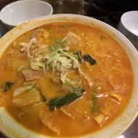 Curry mee at Blessed Vegetarian Cafe in Kuala Lumpur