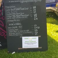 Festival menu at Mivesi in Newcastle Upon Tyne