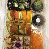 Chef special at Ohana Sushi Vegan in Montreal