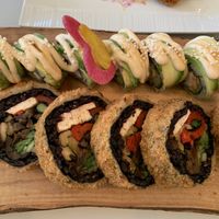 Specialty rolls  at Ohana Sushi Vegan in Montreal