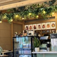 Pics of the sushi at the front counter so you can see what you’re ordering   at Ohana Sushi Vegan in Montreal
