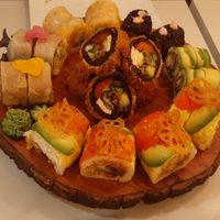 30 piece variety at Ohana Sushi Vegan in Montreal