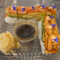 Mimosa Maki at Ohana Sushi Vegan in Montreal