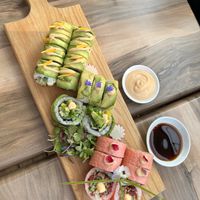 Philadelphia, Waka, Princesse   at Ohana Sushi Vegan in Montreal