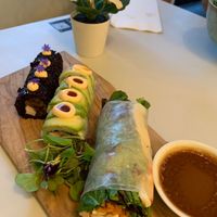 Such creative food ideass  at Ohana Sushi Vegan in Montreal