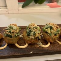 Volcano roll  at Ohana Sushi Vegan in Montreal