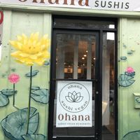 Ohana Sushi Front at Ohana Sushi Vegan in Montreal