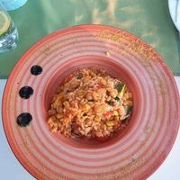 Vegan risotto at Oliva in Makarska