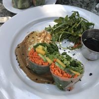 Mango spring rolls at Pyramid Bistro in Aspen