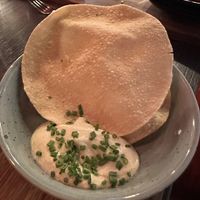 Papadum Crisp  at Pinchos in Karlstad