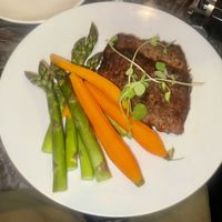 Vegetarian meatloaf made vegan  at Mews in Provincetown