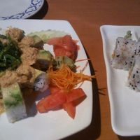 Garden& veggie rolls at Lanna Thai and Sushi in St Petersburg