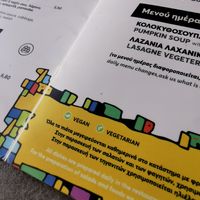 Clearly labeled. at Falavela in Crete