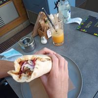 Falavela pita at Falavela in Crete