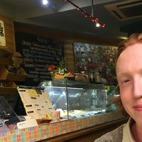 Menu in background x  at Falavela in Crete