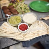 Assiette Falafel  at Falavela in Crete