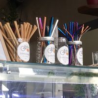 Straws for sale  at Falavela in Crete