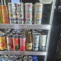 Note the positive messages next to the drinks at Loving Hut - Glendale in Glendale