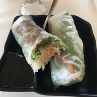 BBQ rolls  at Loving Hut - Glendale in Glendale