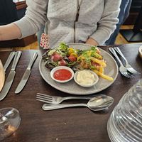 Fried vegetables at Bunratty Manor in Limerick