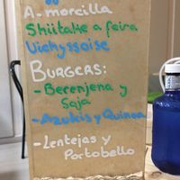 La carta a fecha agosto 2019 at Moniamour in Cuenca