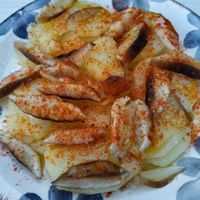 Shitake a la gallega at Moniamour in Cuenca