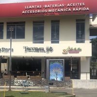 Front of location  at Tacobar Pinares in San Jose