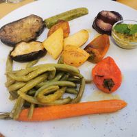 Veggies at La Casa Degli Ulivi in Castagneto Carducci