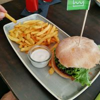 Seehaus Wasserski Langenfeld Burger at Seehaus in Langenfeld