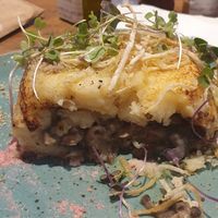 Quiche de champiñón  y yuca at Casa Graviola in Brasilia