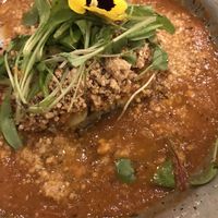 Eggplant lasagna at Casa Graviola in Brasilia