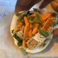 Tofu bao  at Banh Mi Station in Dallas