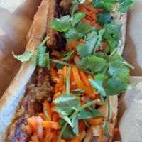 Tempeh Banh Mi at Banh Mi Station in Dallas
