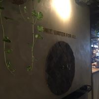 Free water for all!  at Mana! - Wan Chai in Hong Kong Island