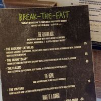 Breakfast menu!! at Mana! - Wan Chai in Hong Kong Island